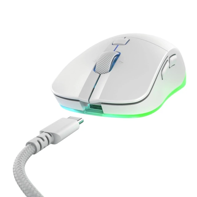 Alt view image 9 of 10 - CHERRY XTRFY M50 Wireless Gaming Mouse (Wireless, White)
