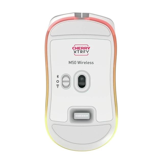 Alt view image 10 of 10 - CHERRY XTRFY M50 Wireless Gaming Mouse (Wireless, White)
