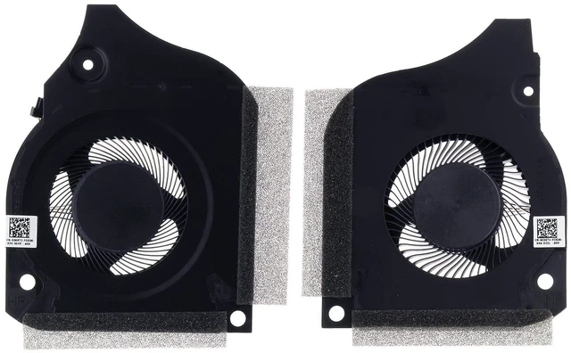 Alt view image 9 of 10 - CPU+GPU Cooling Fan for DELL INSPIRON G5-5590 G7-7590 12V 006KT2 09THTN