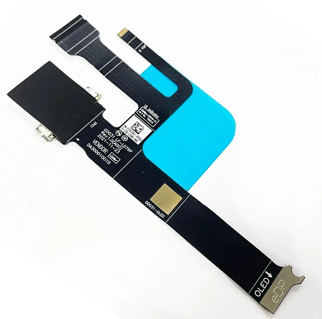 Alt view image 3 of 4 - Fleshy Leaf 40pin OLED LCD Screen Video Display Flex Cable Replacement for Dell XPS 13 9320 GDO31 LF-L079P 0T6VDG T6VDG DA30001OO10