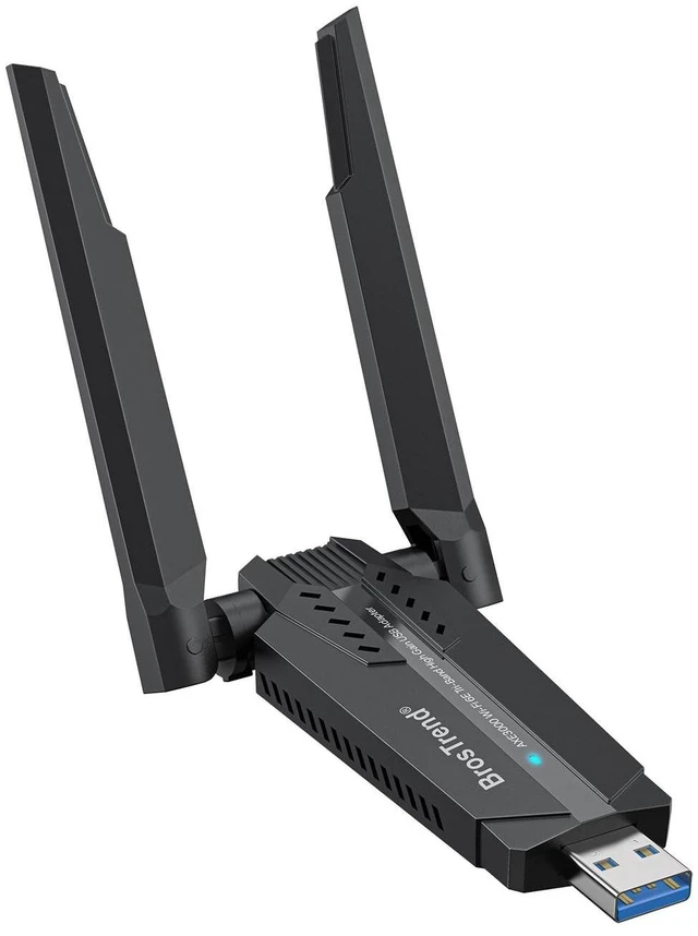 Alt view image 6 of 10 - BrosTrend AXE3000 Tri-Band Linux WiFi Adapter Plug & Play for Ubuntu, Fedora, Mint, Debian, Arch, Kali, Manjaro, openSUSE, Raspberry Pi OS etc. Linux USB WiFi Adapter for PC, WiFi-6E 6GHz /5GHz/2.4GHz
