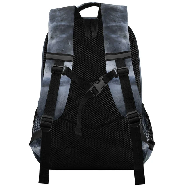 Alt view image 7 of 10 - Glaphy Tornado Pattern Backpack for Boys Girls Kids, Laptop Bookbag Lightweight Travel Daypack School Backpacks