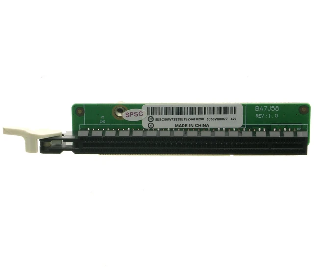 Alt view image 6 of 10 - 5C50W00877 Replacement Expansion Riser Card for Lenovo ThinkStation P340 P350 Tiny M90Q Tiny6 PCIex16