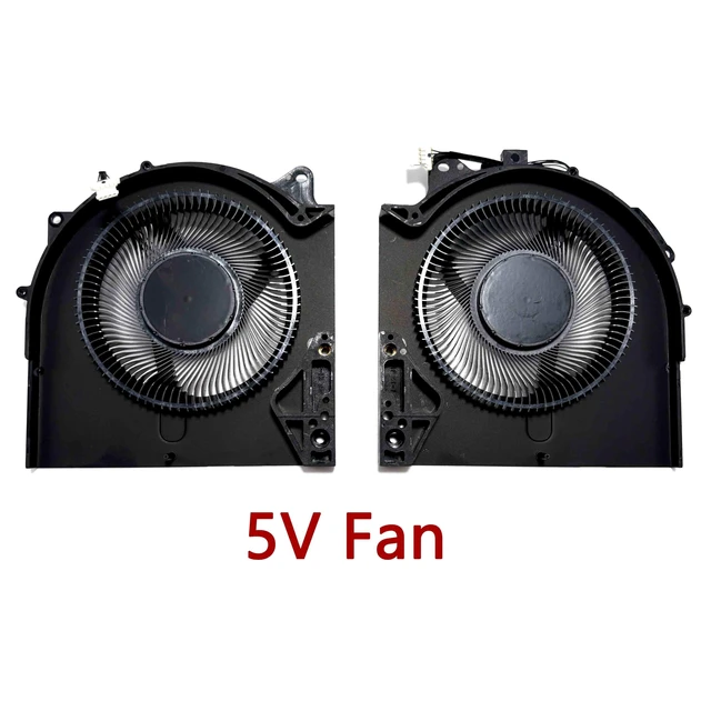 Alt view image 6 of 8 - BestParts New Genuine CPU+GPU Cooling Fan Replacement for DELL Alienware m17 R5 AMD Laptop, P/N: MG75091V1-C080-S9A MG75091V1-C090-S9A, 12V Fan