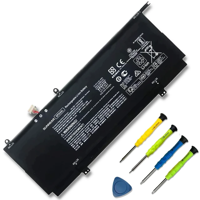Alt view image 6 of 10 - SUNNEAR SP04XL L28764-005 Laptop Battery Replacement for HP Spectre X360 13T-AP000 13-AP0053DX 13-AP0XXX 13-AP0013DX 13-AP0045NR Series HSTNN-IB8R HSTNN-OB1B L28538-AC1 TPN-Q203 61.4Wh