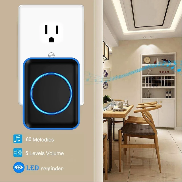 Alt view image 9 of 10 - Caregiver Pager, FullHouse Wireless Call Button 1000+ Feet, SOS Alert Nurse Calling Elderly Fall Help System for Patient/Disabled Monitoring at Home, IP55 Waterproof