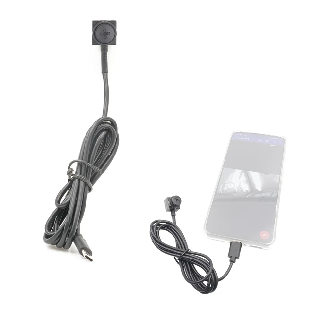 Alt view image 6 of 10 - OIKSPY Button Camera 1080P Wearable External Phone Camera for Android Smartphone(Type-C only) Indoor and Outdoor Use