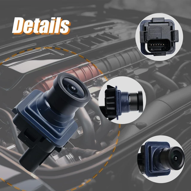 Alt view image 8 of 10 - YIHOVY Rear View Backup Camera Park Assist Camera BL3Z-19G490 fit for Ford F150 2010-2011, BL3Z19G490B (1)