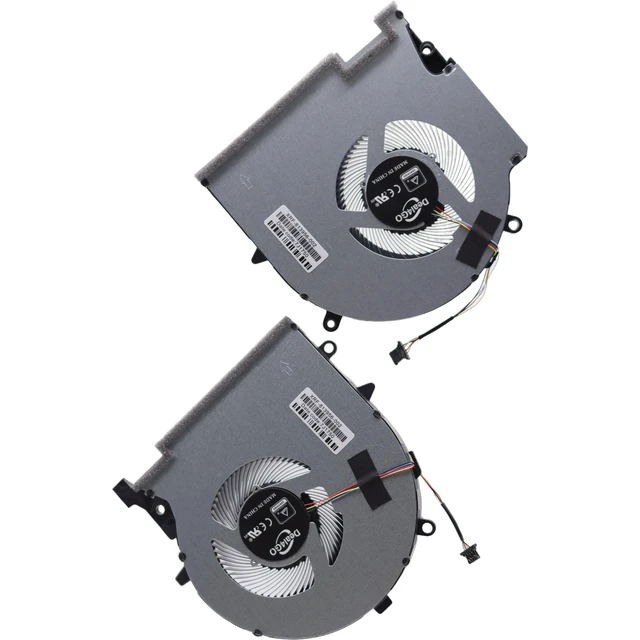 Alt view image 9 of 10 - Deal4GO 9.6W CPU & GPU Graphics Cooling Fan M57139-001 Replacement for HP OMEN 17-CK 17-CM 17-CK0000 17-CK1010NR