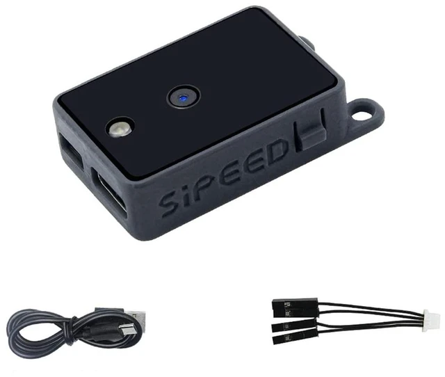 Alt view image 6 of 10 - Sipeed MaixSense A010 RGBD TOF 3D Depth Vision Camera Sensor Module Onboard 32bit RISC-V BL702 144Mhz Processor USB2.0 UART Port Support MCU ROS1 ROS2 (with LCD Screen)