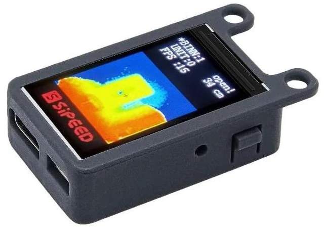 Alt view image 9 of 10 - Sipeed MaixSense A010 RGBD TOF 3D Depth Vision Camera Sensor Module Onboard 32bit RISC-V BL702 144Mhz Processor USB2.0 UART Port Support MCU ROS1 ROS2 (with LCD Screen)