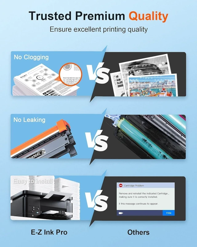 Alt view image 12 of 14 - E-Z Ink Pro TN830 TN830XL Compatible Toner Cartridge Replacement for Brother TN830 Toner Cartridge Compatible with Brother HL-L2460dw DCP-L2640DW HL-L2405W MFC-L2820DW HL-L2420DW Toner Printer (2Pack)