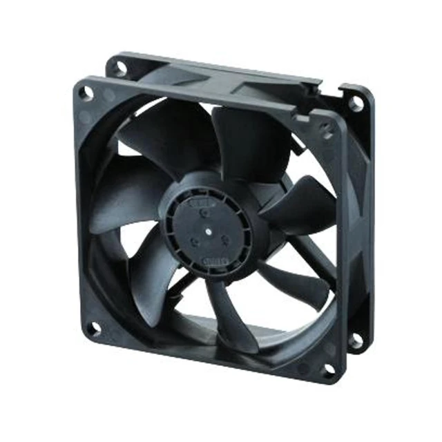 Alt view image 2 of 2 - NMB TECHNOLOGIES 08025SA-24N-EA-D0 DC Fans DC Axial Fan, 80x25mm, 24VDC, 41.3CFM, Flange, Ball Bearing, 2-Wire