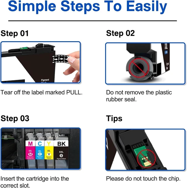 Alt view image 14 of 14 - LC3013 High Yield Ink Cartridges 5-Pack (2BK/1C/1M/1Y) Replacement for LC3013 LC3011 Ink for MFC-J491DW MFC-J497DW MFC-J690DW MFC-J895DW Printer
