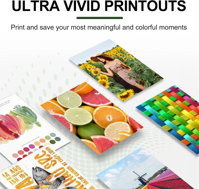 Alt view image 10 of 12 - Sprocket Studio Plus 4 x 6 Photo Paper and Ink Cartridges Compatible with Sprocket Studio Plus printer (Includes 108 Sheets and 2 Cartridges)