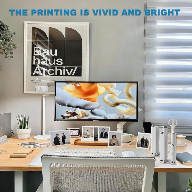 Alt view image 8 of 12 - Sprocket Studio Plus 4 x 6 Photo Paper and Ink Cartridges Compatible with Sprocket Studio Plus printer (Includes 108 Sheets and 2 Cartridges)