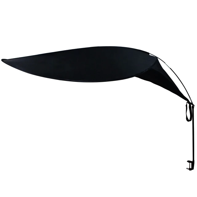 Alt view image 6 of 10 - Comastbo 65" office cubicle desk shade,designed for light sensitive workers,idea for office cubicles and desk canopy,block overhead light Blackpatent is on the way