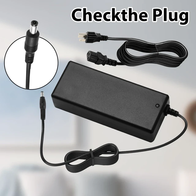 Alt view image 8 of 10 - 36V 3.5A Adapter Compatible with NordicTrack Commercial S22i Elliptical Studio Cycle NTEX02422 22" Fitness Bike IN3603500 418190 NTEX02117NB NTEX02117 Power Supply for Nordic Track Bike