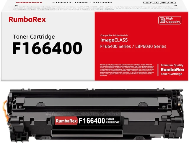Alt view image 8 of 14 - F166400 Toner Cartridge High-Yield Replacement for Canon F166400 Toner Cartridge for F166400 Printer Ink Black, 1-Pack