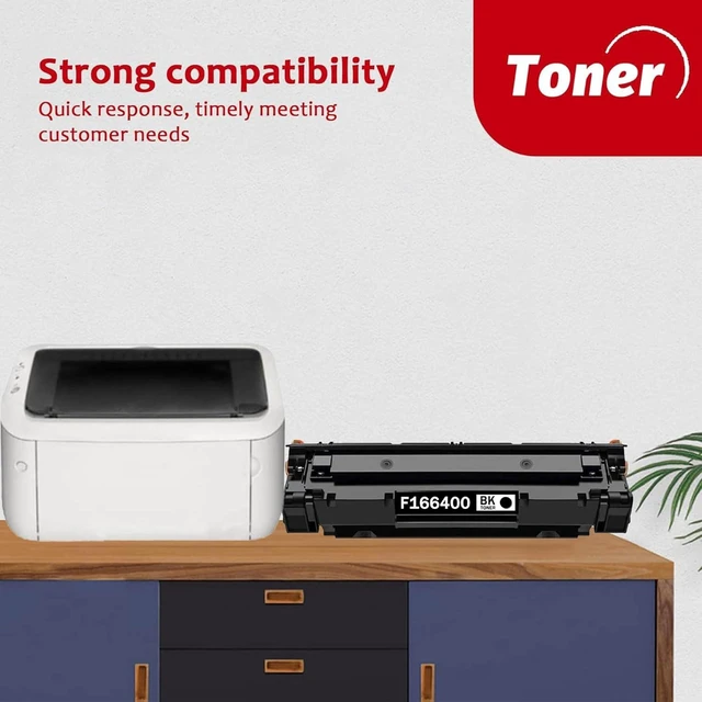Alt view image 11 of 12 - F166400 High Yield Toner Cartridge (1-Pack) - Compatible Replacement for Canon - Works with imageCLASS Printers Using F166400 Toner