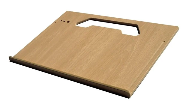 Alt view image 6 of 10 - Wheeldesk Contractor Size (23 1/2" x 16 1/2") Pickup & Car Desk - Mobile Office -Steering Wheel Laptop Table - Automobile Desk - Multipurpose Workstation For Vehicles - Car Writing Table/ Eating Tray