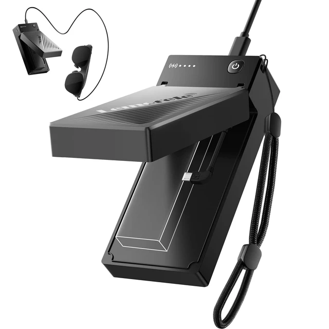 Alt view image 6 of 10 - Lemorele HDMI to USB-C Adapter with 5000mAh Battery, 4K@60Hz Converter for Fire TV Stick, Compatible with AR Glasses (Xreal Air/Rokid) and USB-C Monitors
