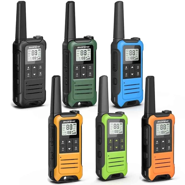 Alt view image 6 of 10 - Walkie Talkies Long Range for Adults,Baofeng FRS Radio F22 Rechargeable Walkie Talkie 6 Pack Emergency Radios,NOAA,Flashlight,Type-C Charger Wakey Takey for Camping Outdoor Cruise