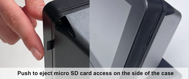 Alt view image 7 of 10 - SmartiPi Touch Pro 2 for Raspberry Pi 4 and 5 (Large - with External Micro SD Card Access)