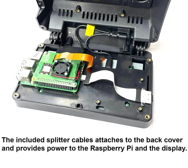 Alt view image 9 of 10 - SmartiPi Touch Pro 2 for Raspberry Pi 4 and 5 (Large - with External Micro SD Card Access)