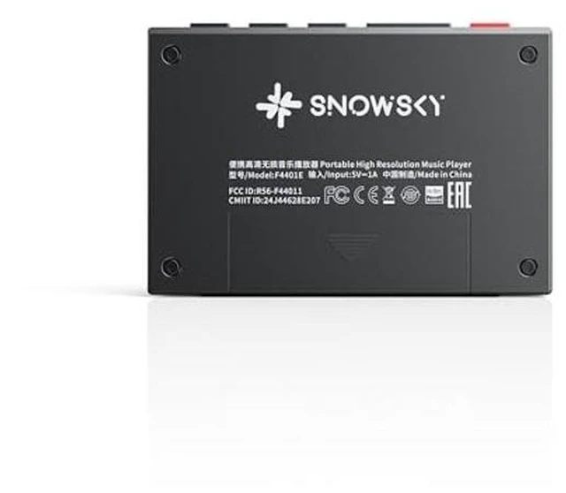 Alt view image 8 of 8 - SnowSky/FiiO Echo MINI HiFi Bluetooth MP3 Player, 15Hours Playback, Independent Volume Control with 3.5mm/4.4mm Headphones Outputs (Black)