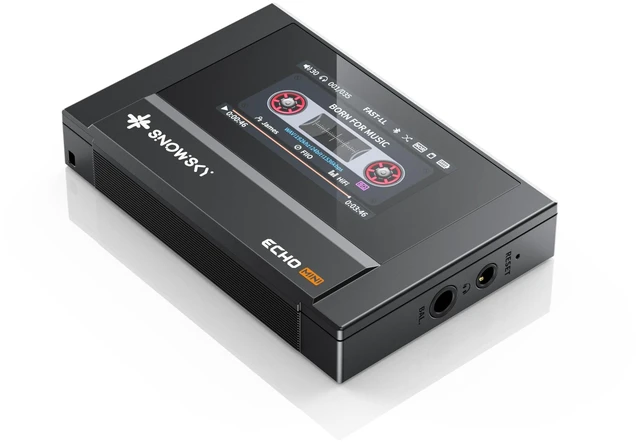 Alt view image 5 of 8 - SnowSky/FiiO Echo MINI HiFi Bluetooth MP3 Player, 15Hours Playback, Independent Volume Control with 3.5mm/4.4mm Headphones Outputs (Black)
