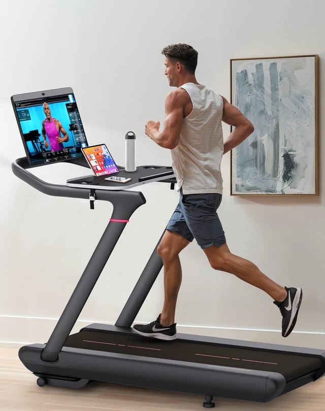 Alt view image 7 of 10 - New Tread Laptop Tray, Treadmill Desk Tray, Upgrade 36" Treadmill Tray Compatible with The New Peloton Tread, Ergonomic Tread Tray for Laptop, Easy Mount Exercise Workstation with Protective Strip