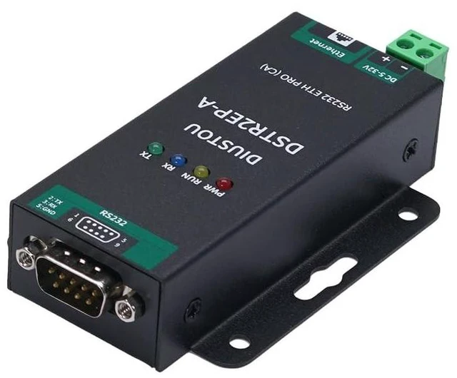Alt view image 6 of 10 - Industrial-Grade Device RS232 to ETH Networking Server Modbus TCP Gateway Supports MQTT Protocol DB9 Interface to RJ45