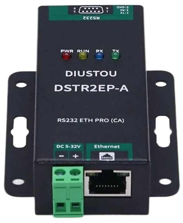 Alt view image 9 of 10 - Industrial-Grade Device RS232 to ETH Networking Server Modbus TCP Gateway Supports MQTT Protocol DB9 Interface to RJ45