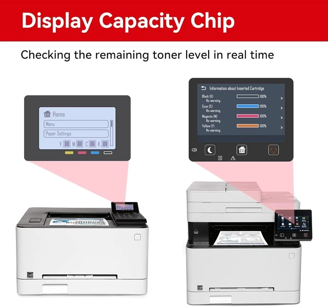 Alt view image 10 of 14 - MYTONER 067H 067 Toner Cartridge Set Compatible Replacement for Canon 067H Toner Cartridge High Capacity for imageCLASS MF656Cdw LBP632Cdw MF654Cdw MF653Cdw LBP633Cdw MF650C LBP630C Printer (4 Pack)