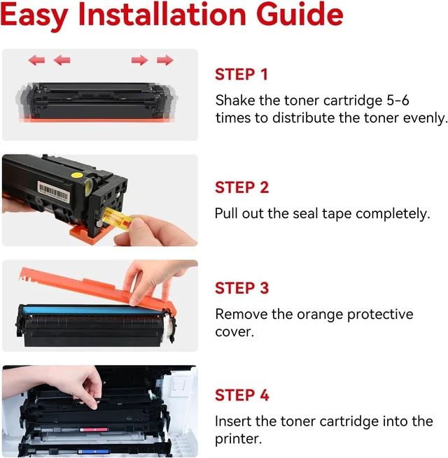 Alt view image 13 of 14 - MYTONER 067H 067 Toner Cartridge Set Compatible Replacement for Canon 067H Toner Cartridge High Capacity for imageCLASS MF656Cdw LBP632Cdw MF654Cdw MF653Cdw LBP633Cdw MF650C LBP630C Printer (4 Pack)