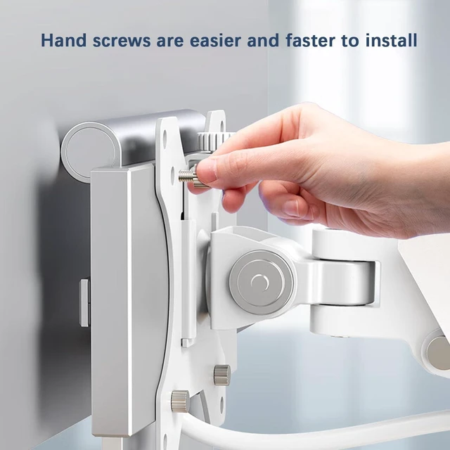Alt view image 10 of 10 - HEHELISAIL Vesa Monitor Arm Mounting Kit Vesa Converter for 27 Inch Apple Studio Display Monitor Aluminum Alloy is Strong and Durable