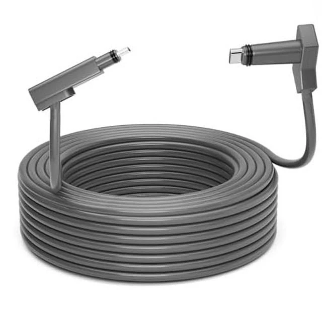 Alt view image 6 of 10 - Zinweyton Cable Gen2 150FT/46M for Starlink Gen 2 Standard Kit, Replacement Extension Star Link V2 Cable Waterproof Grey
