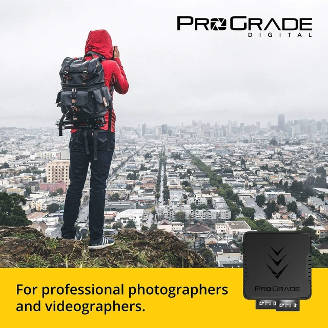 Alt view image 8 of 10 - SD UHS-II Dual-Slot Memory Card Reader by ProGrade Digital ^^ USB 3.2 Gen 2 for Professional Filmmakers, Photographers & Content Creators