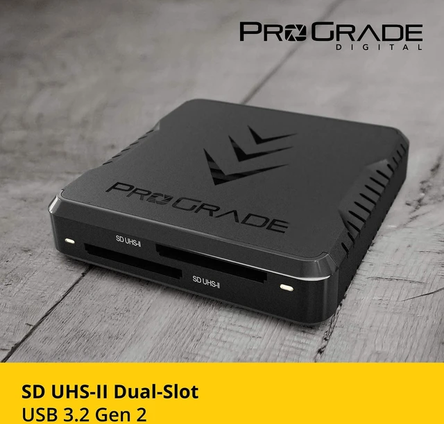 Alt view image 10 of 10 - SD UHS-II Dual-Slot Memory Card Reader by ProGrade Digital ^^ USB 3.2 Gen 2 for Professional Filmmakers, Photographers & Content Creators