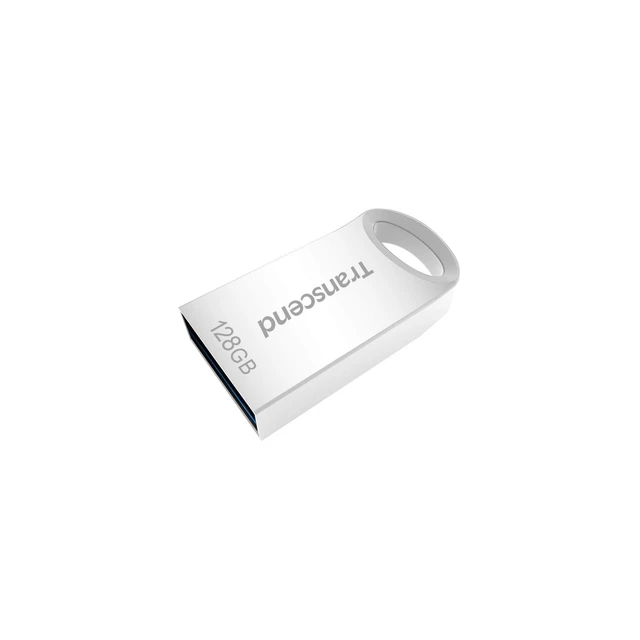 Alt view image 6 of 10 - Transcend 128GB JetFlash 710 USB 3.1/3.0 Flash Drive (TS128GJF710S), Sliver