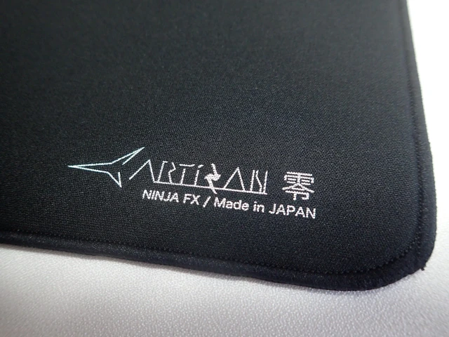 Alt view image 5 of 6 - Artisan Ninja FX Zero Mid X-Large Black Gaming Mouse Pad, 19.29 x 16.54 Inches, Polyester