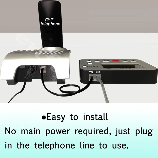 Alt view image 9 of 10 - Enf860 Call Blocker for Landline Phones, Blacklist/Whitelist Dual Mode, Block spam Calls by Number and Name