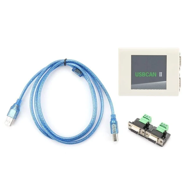 Alt view image 6 of 10 - USB to CAN Analyzer Double Way USBCAN II Debugger Industrial Grade High Speed Channel Debugger Support CAN Delay