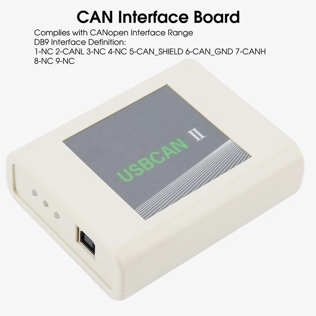Alt view image 10 of 10 - USB to CAN Analyzer Double Way USBCAN II Debugger Industrial Grade High Speed Channel Debugger Support CAN Delay