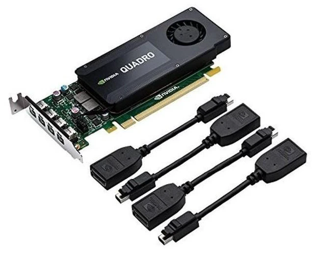 Alt view image 10 of 10 - PNY Quadro K1200 Graphic Card - 4 GB GDDR5 SDRAM - PCI Express 2.0 x16 - Low-profile - Single Slot Space Required
