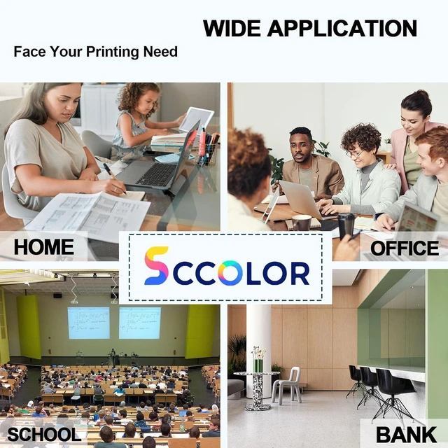 Alt view image 11 of 14 - C320 C325 Black Toner Cartridge High Capacity Compatible for Xerox 006R04823 Black Toner Cartridge Replacement for Xerox C325 C320 Printer