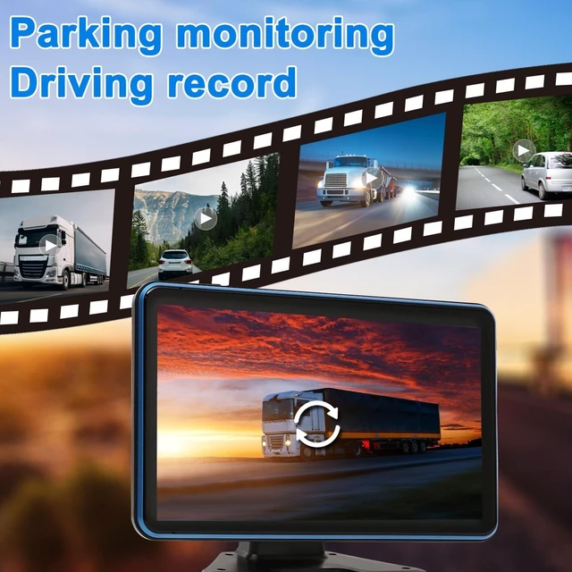 Alt view image 9 of 10 - 3T6B Wired RV Backup Camera System Kit, 10.1" IPS Touch Screen Display Monitor & 3 AHD Cameras with 4 Split Screen 1080P DVR Record IP69 Waterproof for RV Truck Bus Trailer Camper