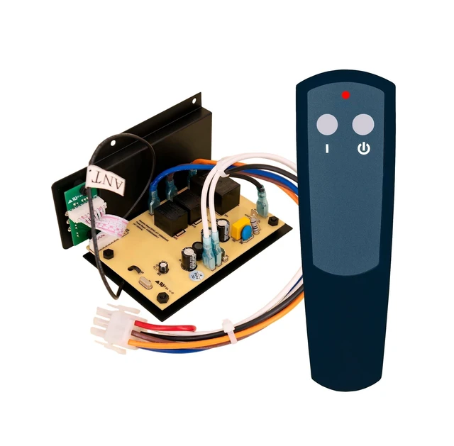 Alt view image 6 of 10 - BFRC-KIT, Replacment 3-Stage Remote Control Kit for Dimplex Electric Fireplace BF Series Fireboxes BF33STP,BF33DXP,BF39STP,BF39DXP,BF45DXP,6901811400,6901811500,6901811600,6901811700,6901811900