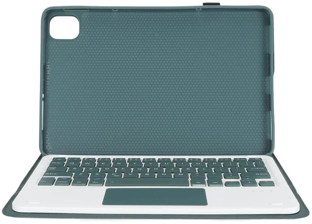 Alt view image 6 of 10 - Tablet Keyboard, Detachable Backlit for Productivity, Portable 11 Inch Keyboard Business Travelers Home Office Use, Black (Dark Green)